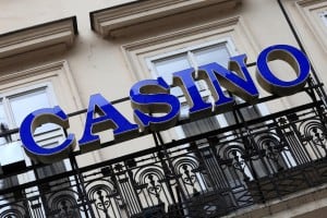 Landbaserte casino taper omsetning